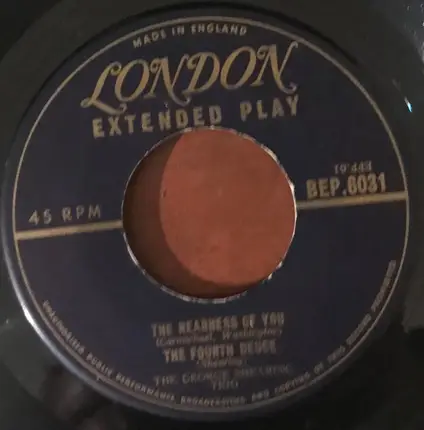 George Shearing Trio - The George Shearing Trio