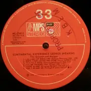 LP - George Shearing - Continental Experience (The Quintet + Amigos)