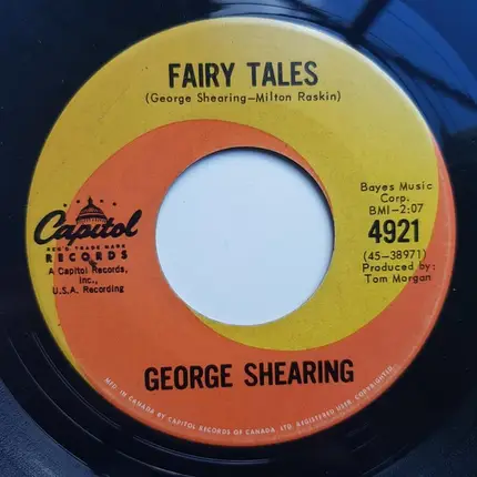 George Shearing - Lila's Theme From "The Stripper" / Fairy Tales