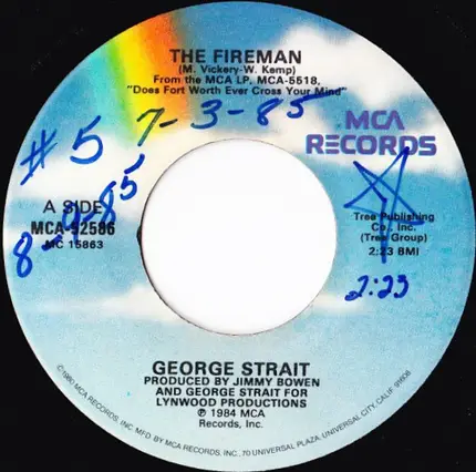 George Strait - The Fireman