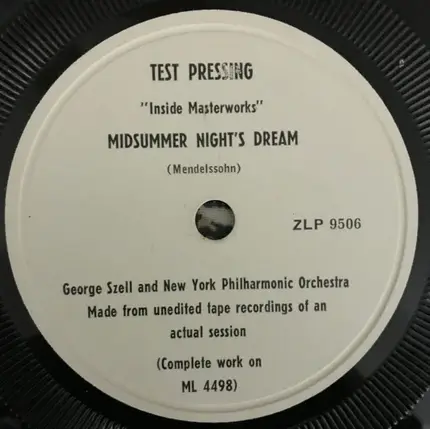 Mendelssohn / Jerome Kern - Midsummer Night's Dream / Show Boat (Scenario for Orchestra)