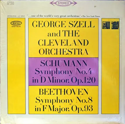 Schumann / Beethoven - Symphony No. 1 'Spring' / Symphony No. 4