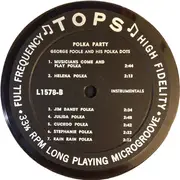 LP - George Poole And His Polka Dots - Polka Party