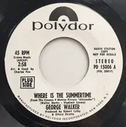 George Walker - Where Is The Summertime / The Lonely Season
