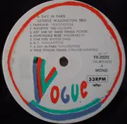 LP - George Wallington Trio & Al Haig Trio - A Day In Paris - Mono