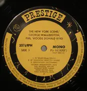LP - George Wallington Quintet Featuring Phil Woods , Donald Byrd - The New York Scene - Mono / OBI