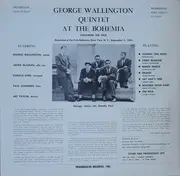 LP - George Wallington Quintet - George Wallington Quintet At The Bohemia (Featuring The Peck) - + Insert
