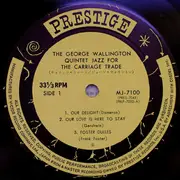 LP - George Wallington Quintet - Jazz For The Carriage Trade - Mono