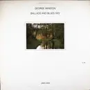 LP - George Winston - Ballads And Blues 1972