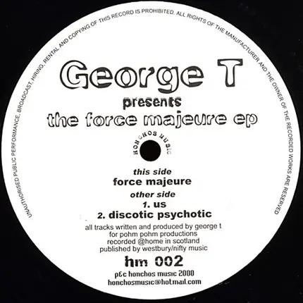George T - Force Majeure EP
