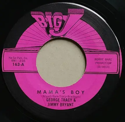 George Tracy , Jimmy Bryant - Mama's Boy / Pumpkin Seed