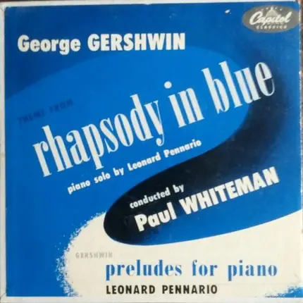 Various - Theme From Rhapsody In Blue / Preludes For Piano