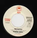 7'' - George Jones - The Battle - Promo