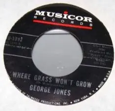 George Jones - Where Grass Won't Grow