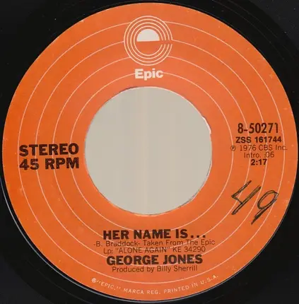 George Jones - Her Name Is...