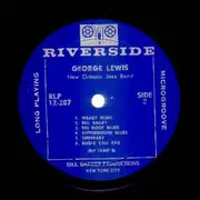 LP - George Lewis Quartet and Band - Jazz in the Classic New Orleans Tradition