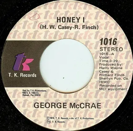 George McCrae - Honey I