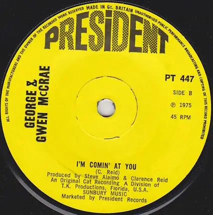George McCrae & Gwen McCrae - I'll Do The Rockin'