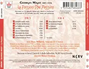 Double CD - Georges Migot - La Passion - Fatbox