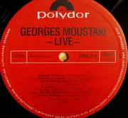 Double LP - Georges Moustaki - Live