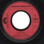 7inch Vinyl Single - Georges Moustaki - 17 Ans / Il N'y A Plus D'Amandes