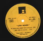 Double LP - Georges Arvanitas Trio - Live Again