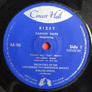 7inch Vinyl Single - Georges Bizet - Amsterdam Philharmonic Society Orchestra , Walter Goehr - Carmen Suite
