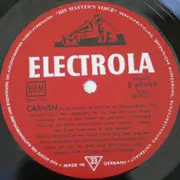 10'' - Georges Bizet - Sieglinde Wagner , Rudolf Schock , Josef Metternich , Lisa Otto , Rosl Schaffrian - Carmen - Ein Querschnitt