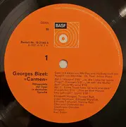 LP - Bizet - Carmen (Höhepunkte Der Oper In Deutscher Sprache)