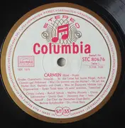 LP - Georges Bizet , Christa Ludwig , Rudolf Schock , Melitta Muszely , Hermann Prey , Chor der Deutsche - Carmen   ( Grosser Querschnitt )