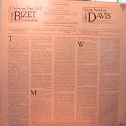 LP - Bizet (Andrew Davis) - L' Arlesienne Suites 1 & 2 / Jeux D'enfants