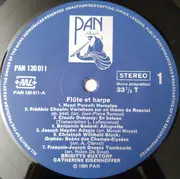 LP - Georges Bizet , Frédéric Chopin , Claude Debussy , Christoph Willibald Gluck , Benjamin Godard , Fr - Flûte & Harpe