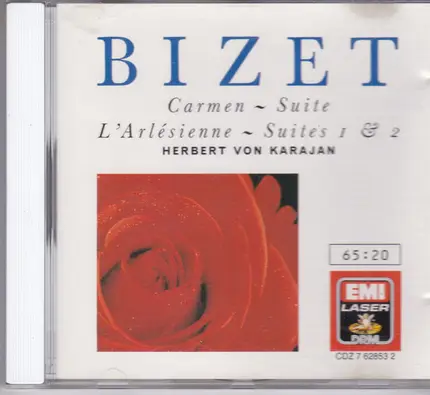 Georges Bizet , Herbert von Karajan - Carmen Suite / L'Arlesienne Suite Nos. 1 & 2