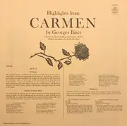 LP - Georges Bizet , Victoria De Los Angeles , Nicolai Gedda , Ernest Blanc , Janine Micheau , And Sir T - Highlights - Bizet - Carmen