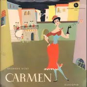 LP - Bizet - Argeo Quadri w/ Wiener Volksoper - Carmen (Kurzoper) - Stitched Gatefold
