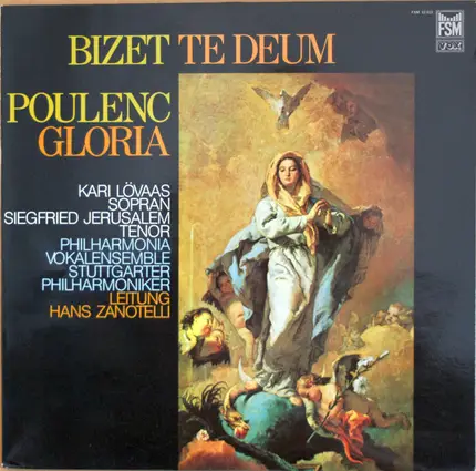 Georges Bizet / Francis Poulenc - Kari Lövaas , Siegfried Jerusalem , Philharmonia Vocalensemble St - Te Deum / Gloria