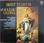 LP - Georges Bizet / Francis Poulenc - Kari Lövaas , Siegfried Jerusalem , Philharmonia Vocalensemble St - Te Deum / Gloria