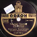 Schellack - Georges Boulanger And His Orchestra - Trauriger Sonntag / Schwarze Augen