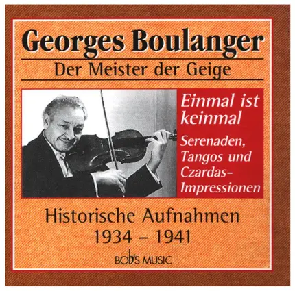 Georges Boulanger - Einmal ist keinmal