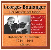 CD - Georges Boulanger - Einmal ist keinmal