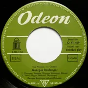 7inch Vinyl Single - Georges Boulanger - Das Neueste Von Gestern