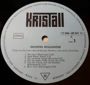 LP - Georges Boulanger - Originalaufnahmen Des Berühmten Künstlers Und Sein Ensembles