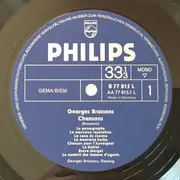 LP - Georges Brassens - Chansons