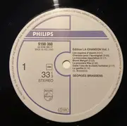 LP - Georges Brassens - Editions La Chanson - Vol. 1 - Georges Brassens
