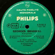 10'' - Georges Brassens - Georges Brassens Chante Les Chansons Poétiques (... Et Souvent Gaillardes) De... Georges Brassens