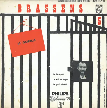 Georges Brassens - 5e Série Le Gorille