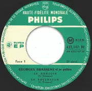 7inch Vinyl Single - Georges Brassens - 5e Série Le Gorille