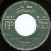 7inch Vinyl Single - Georges Brassens - 6e Série
