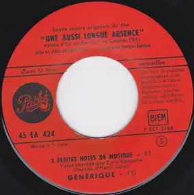 Georges Delerue - Une Aussi Longue Absence