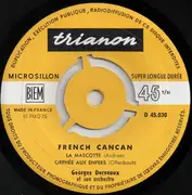 7inch Vinyl Single - Georges Derveaux Et Son Orchestre - French Cancan - EP